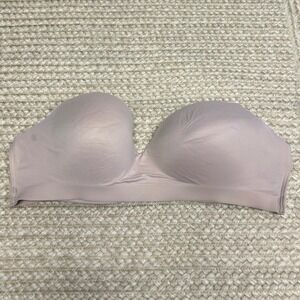 Soma Wireless Strapless Convertible Bra Beige Size 38DD